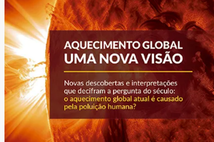AQUECIMENTO GLOBAL: UMA NOVA VISÃO, de autoria dos professores RICARDO MARANHÃO e SANDRA BARRETO.
